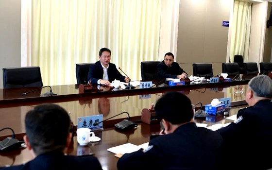 董晋林到省监狱管理局调研指导工作