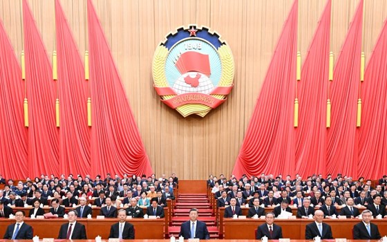 全国政协十四届四次会议闭幕 习近平等出席